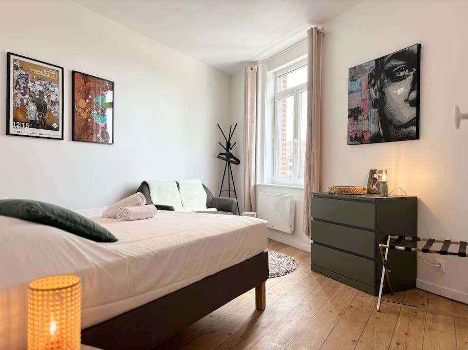 Maison Renovee 4 Personnes - Prox Lille Marquette lez Lille Extérieur photo